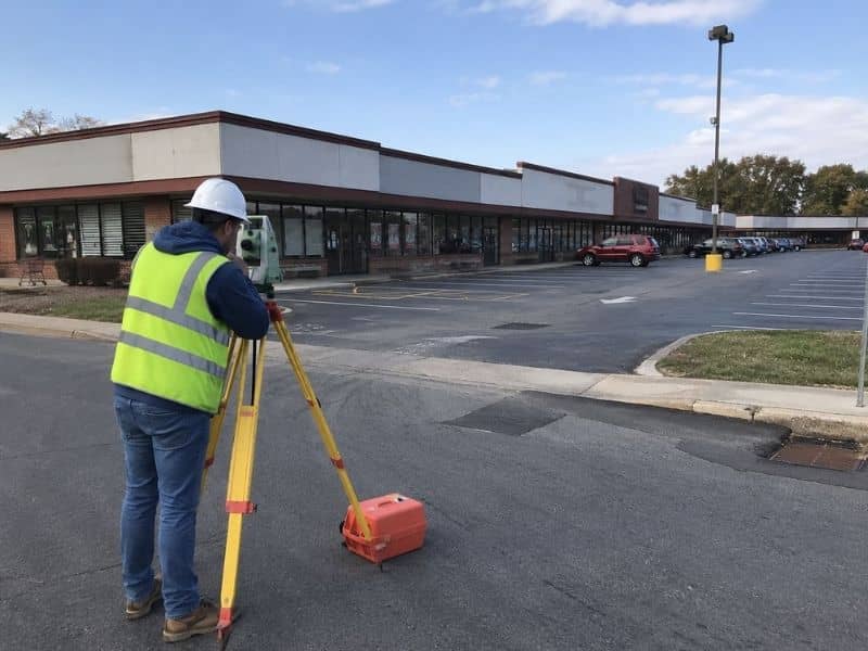 alta-survey-older-retail-property-san-antonio-tx | San Antonio Land Surveying ALTA Survey of an older retail property and parking area in San Antonio Texas